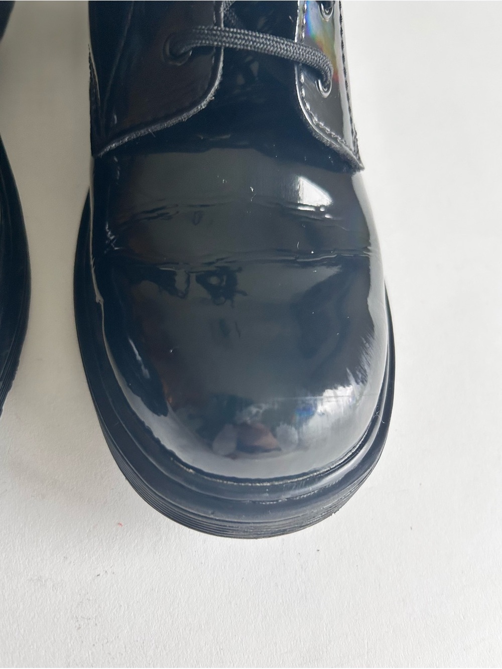 Dr. Martens 1460Y Black Patent Leather Combat Boots size7 - Picture 8 of 16